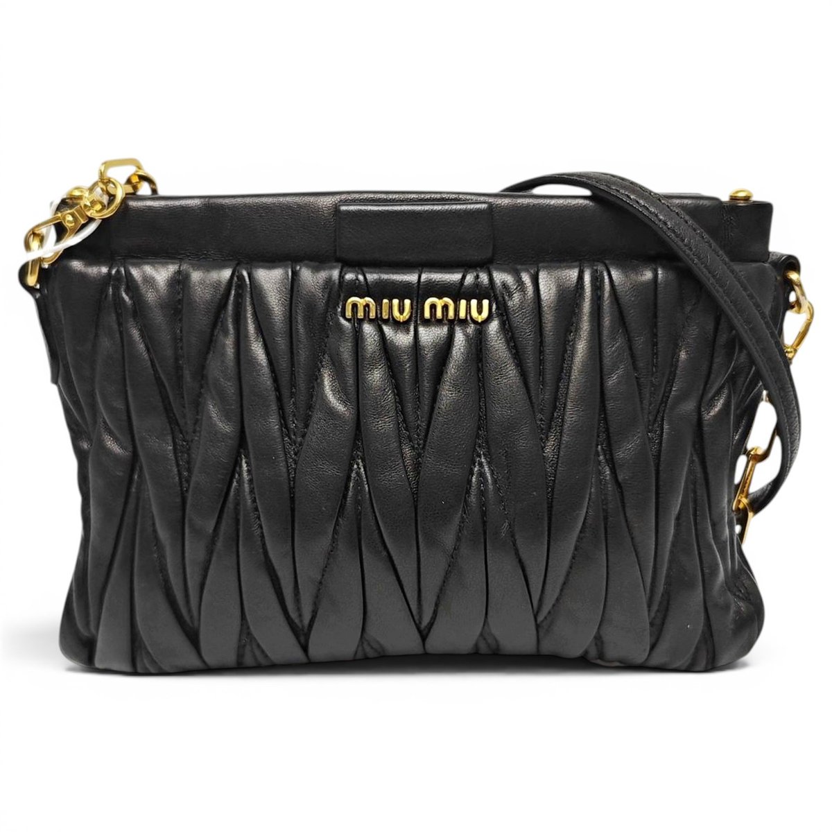 Caprice leather crossbody bag