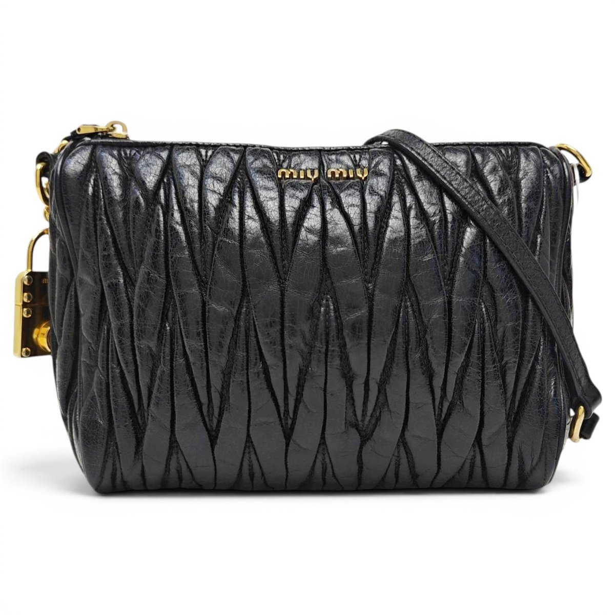 Caprice leather crossbody bag