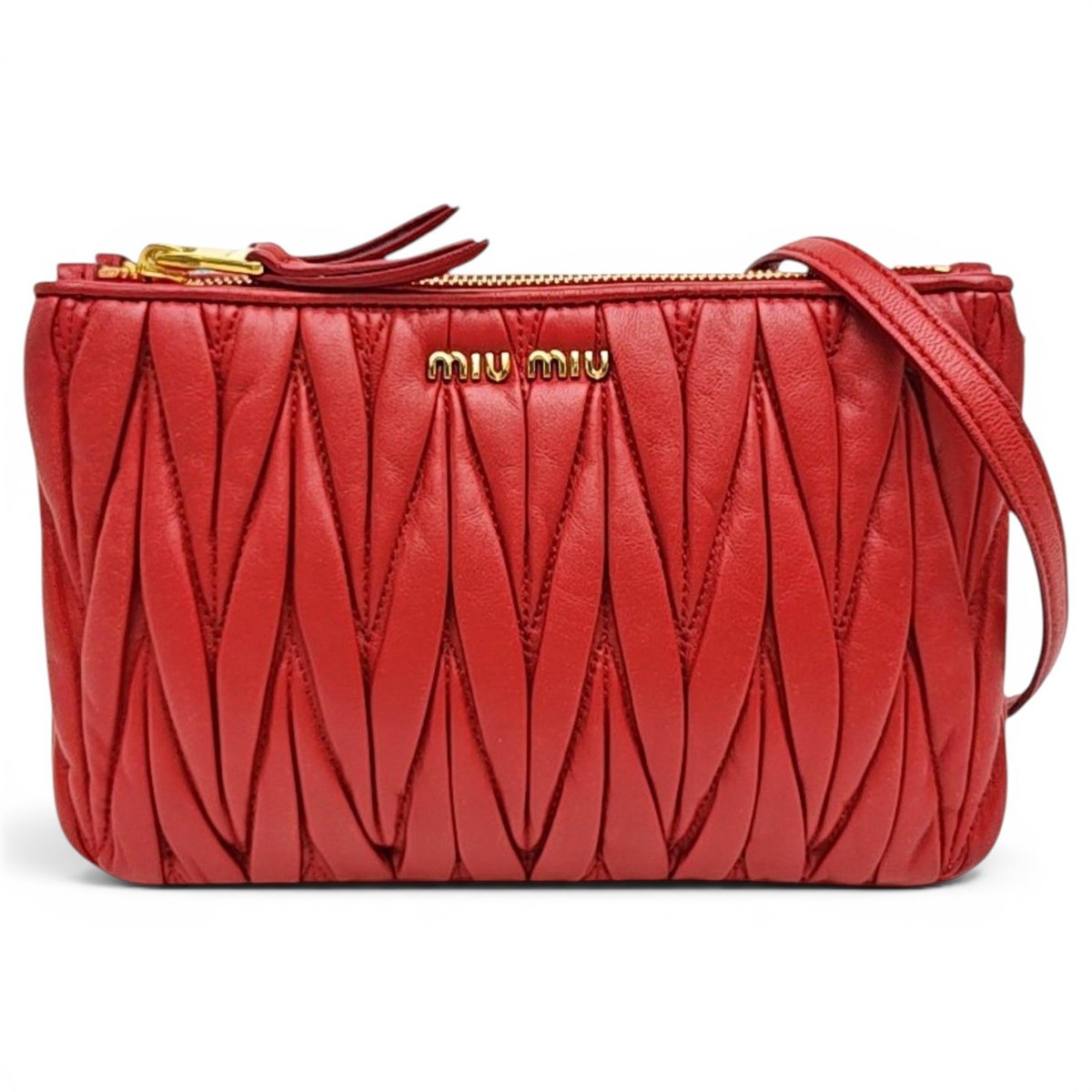 Caprice leather crossbody bag