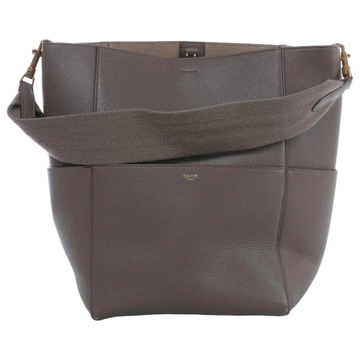 C bag leather handbag
