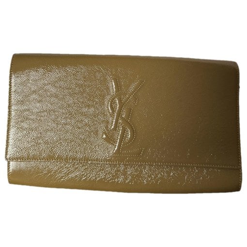 Belle de Jour leather clutch bag