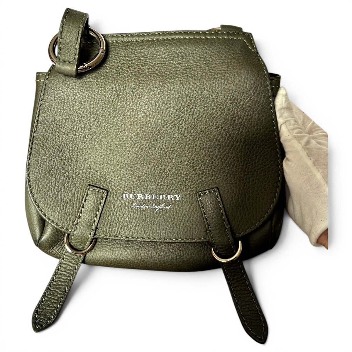 Leather crossbody bag