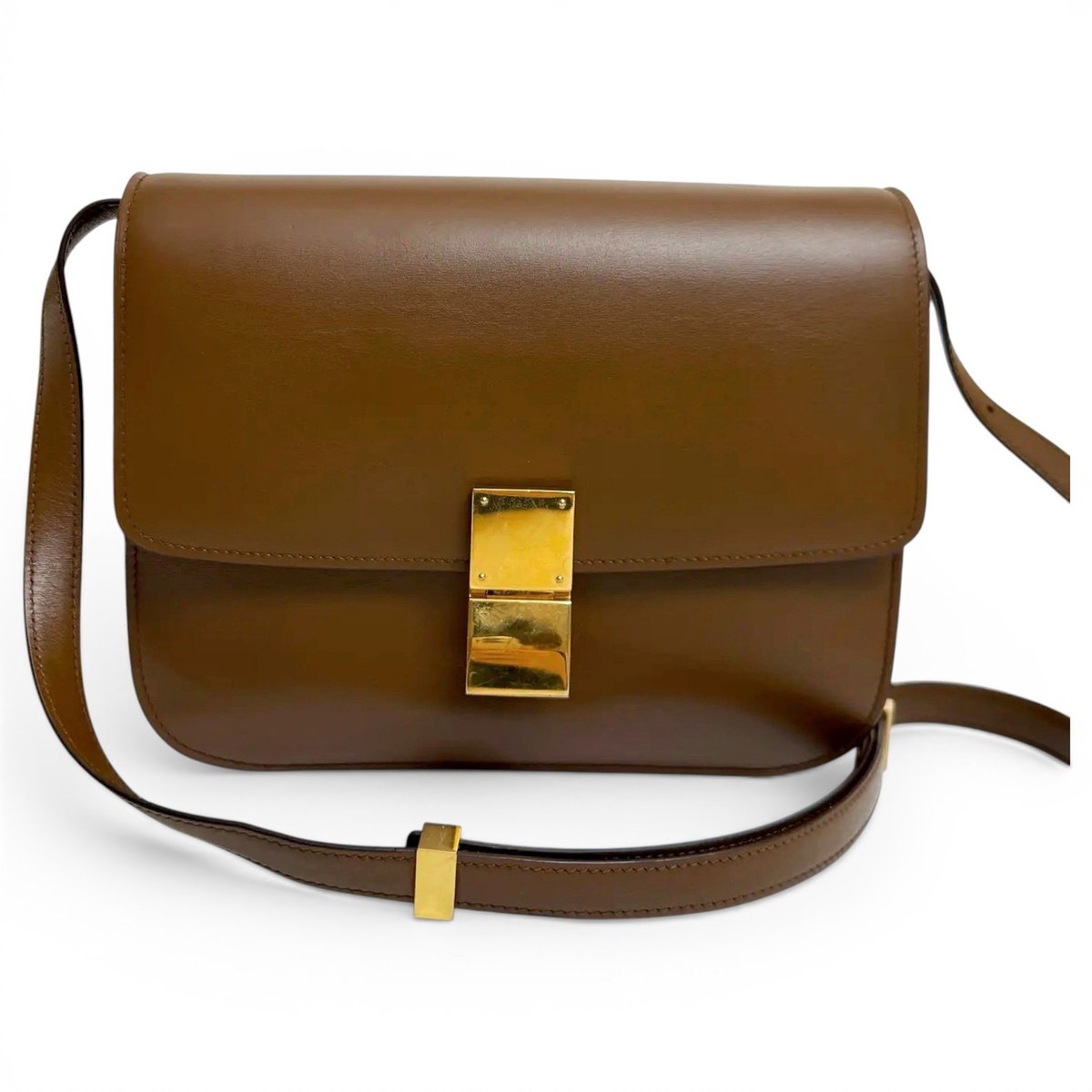 Classic leather handbag