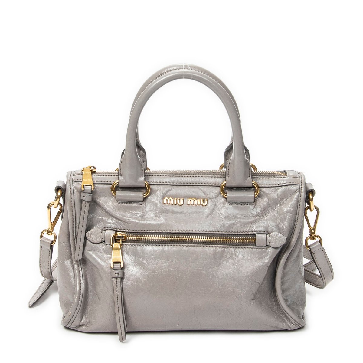Leather handbag
