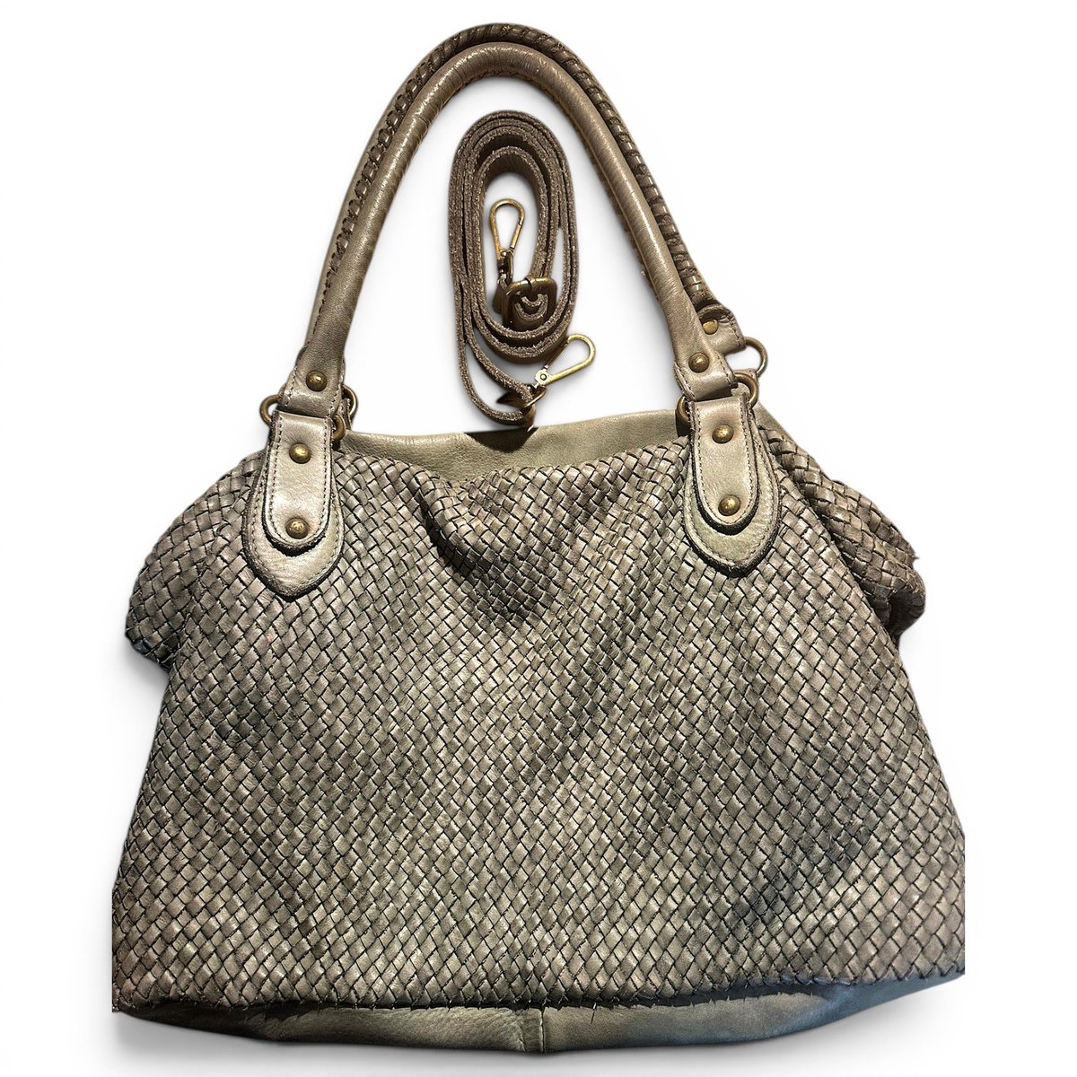 Leather handbag