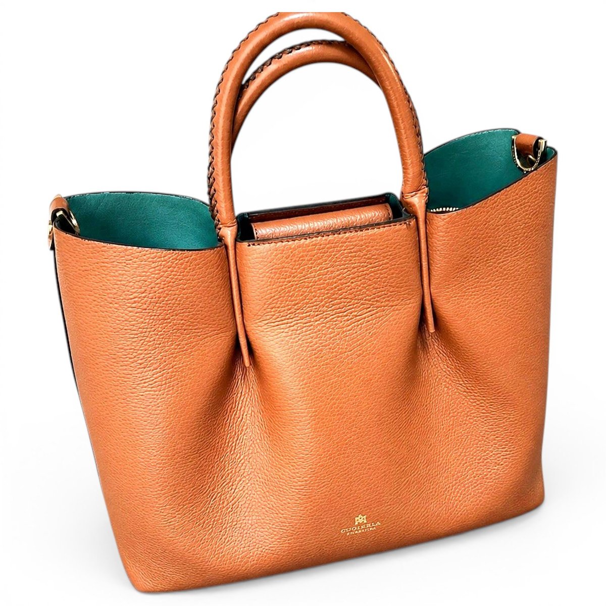 Leather tote
