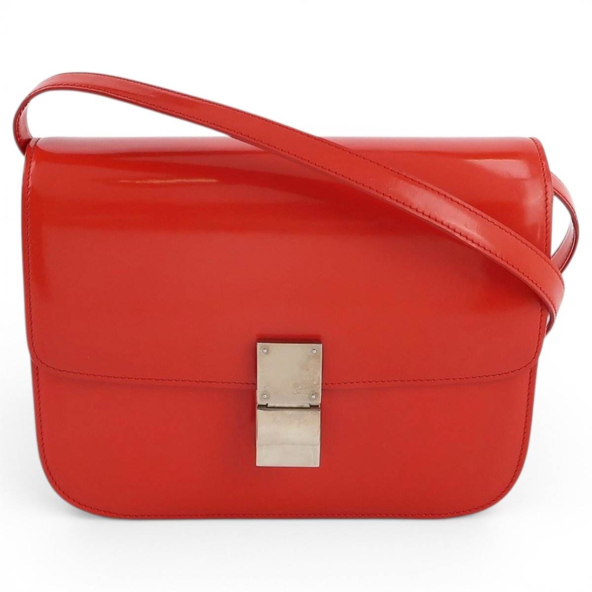 Classic leather handbag