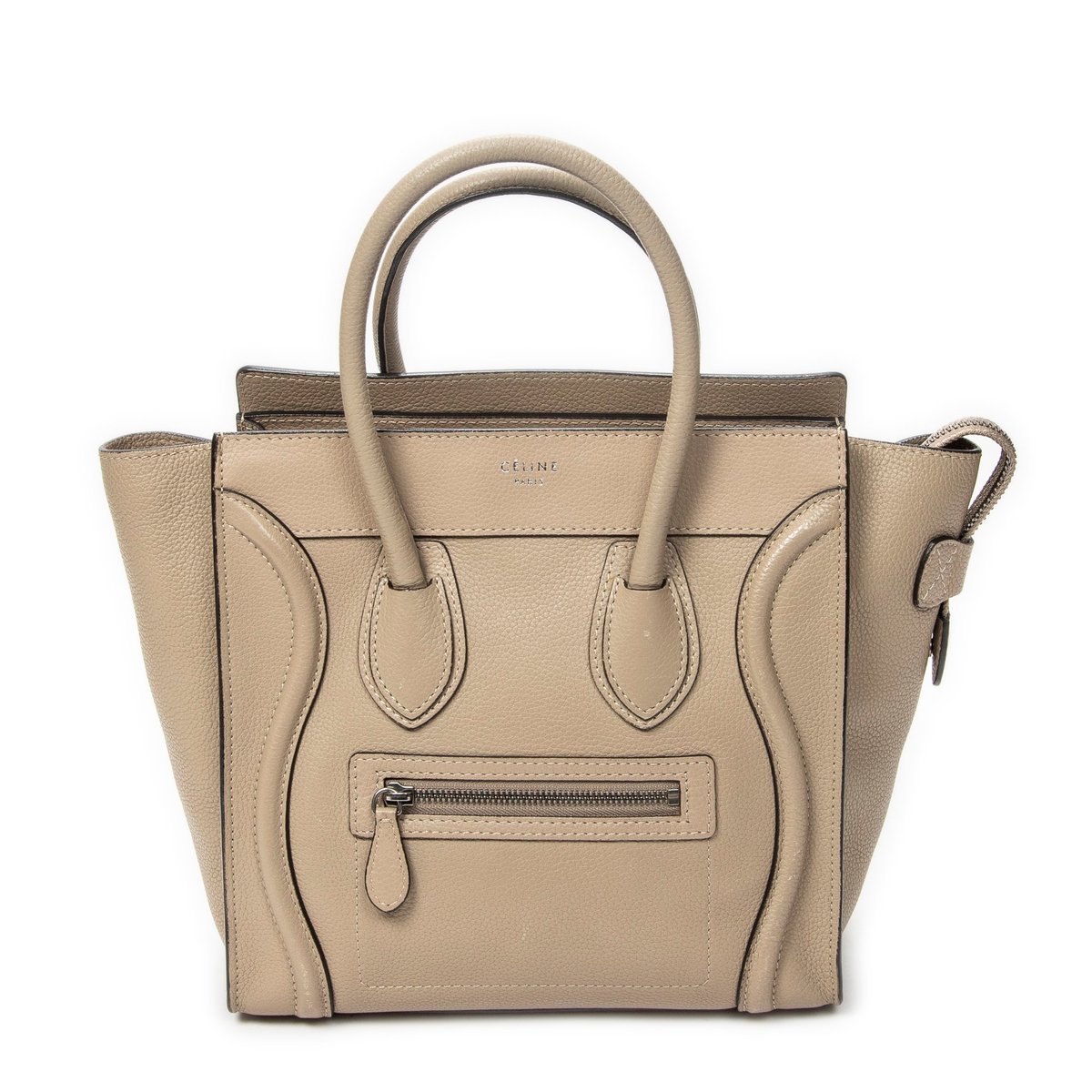 Luggage leather handbag