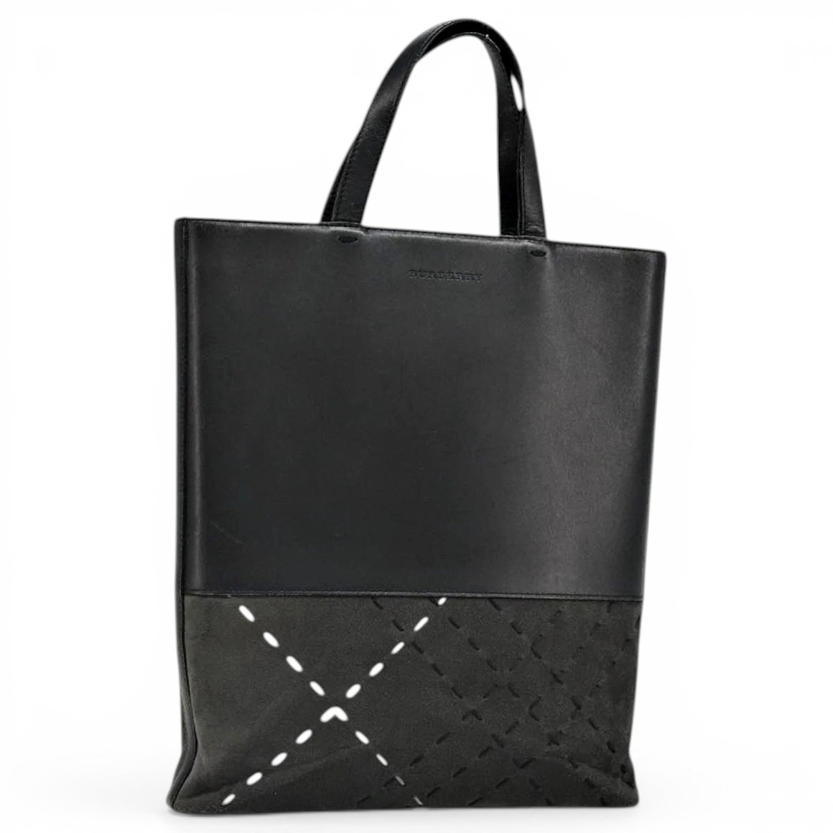 Leather tote