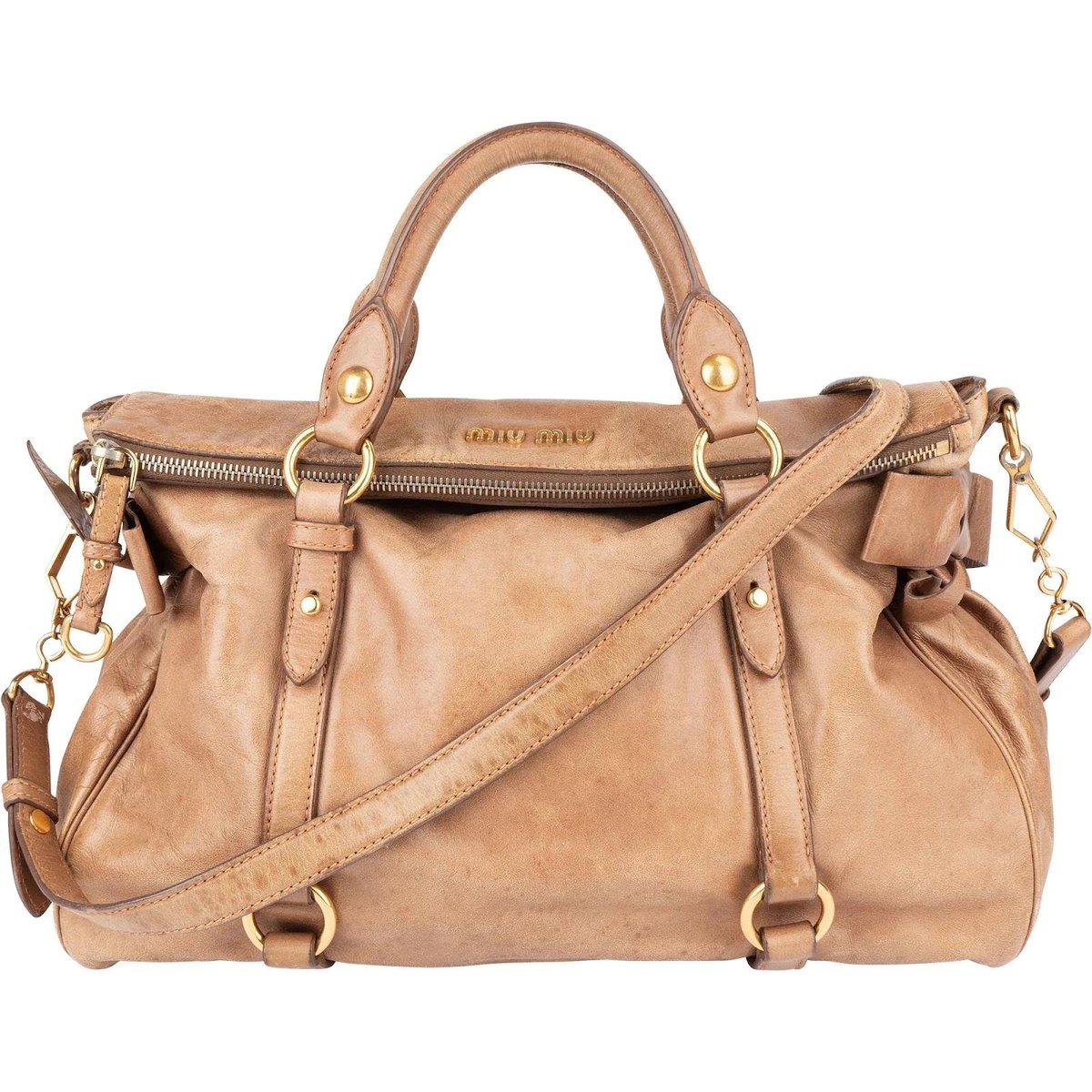 Vitello leather handbag