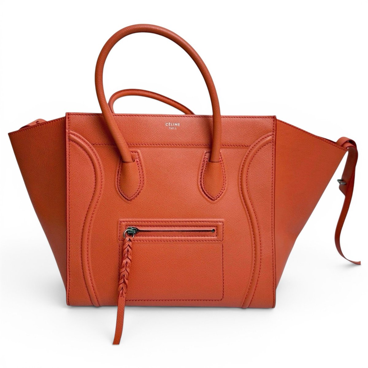 Luggage leather handbag