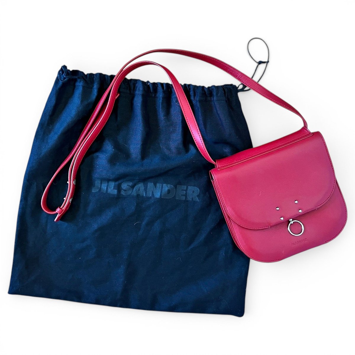 Leather crossbody bag