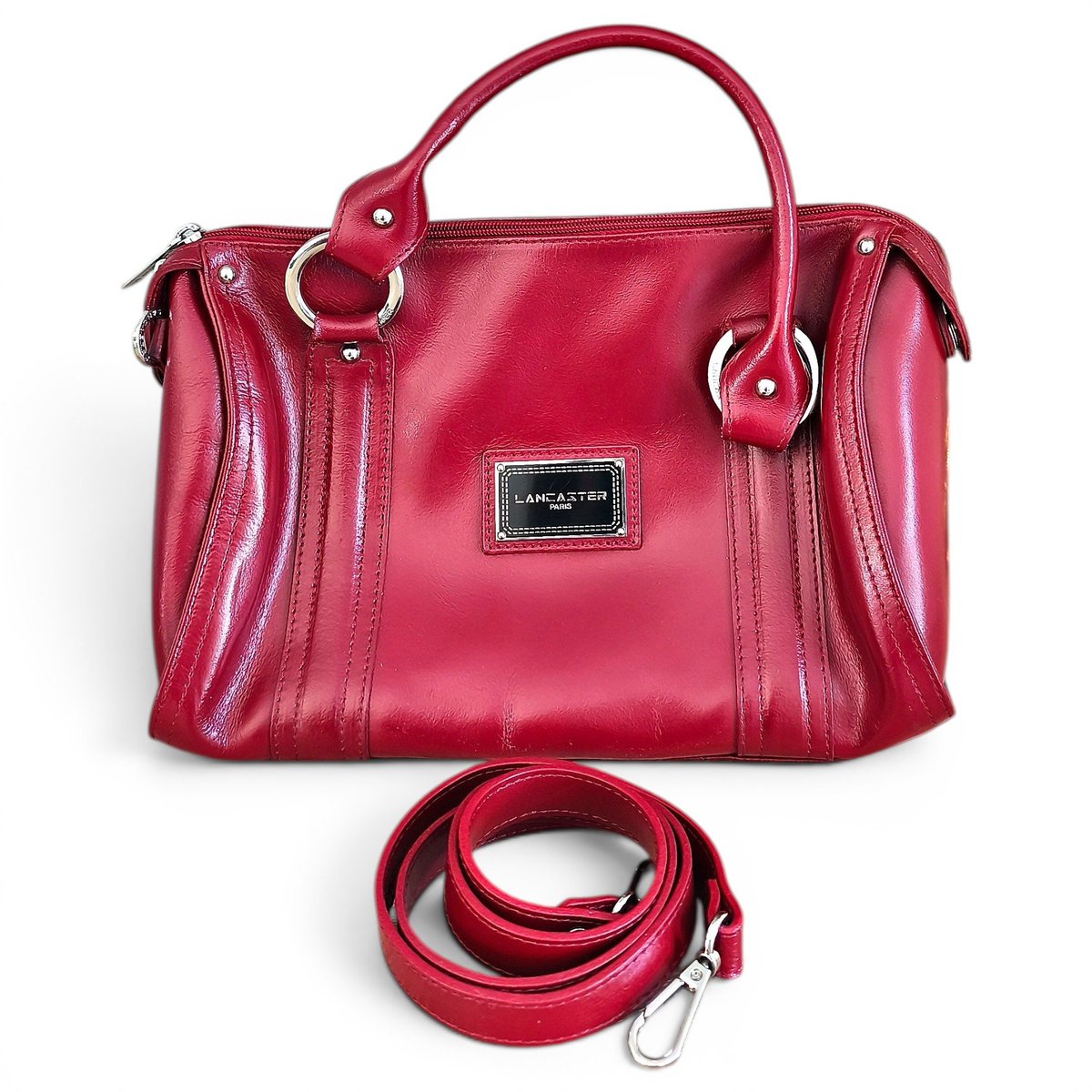 Leather handbag