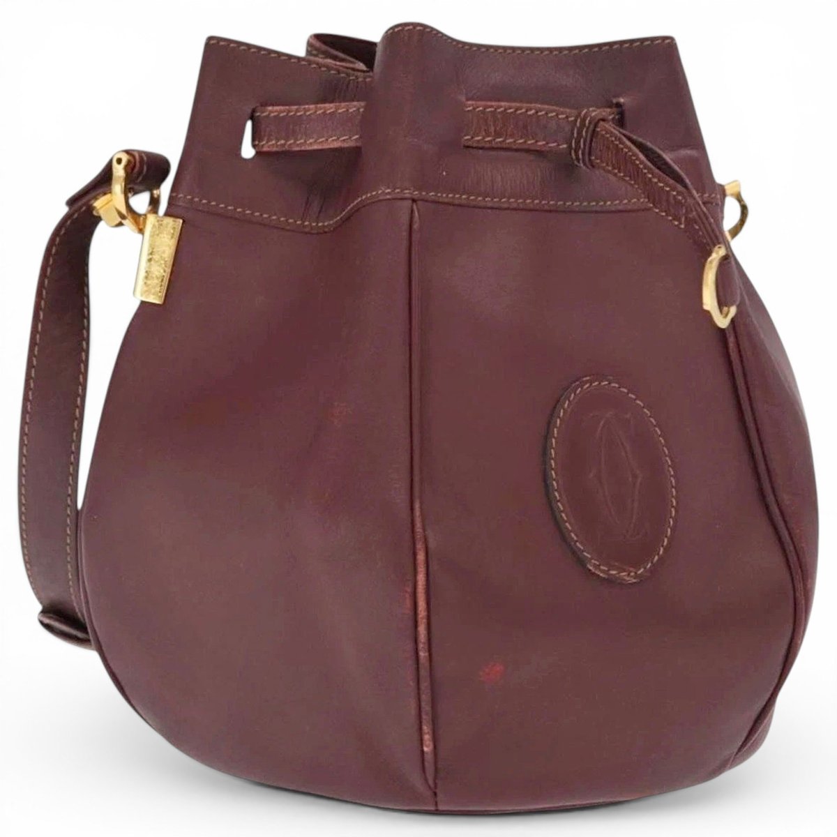 Leather handbag