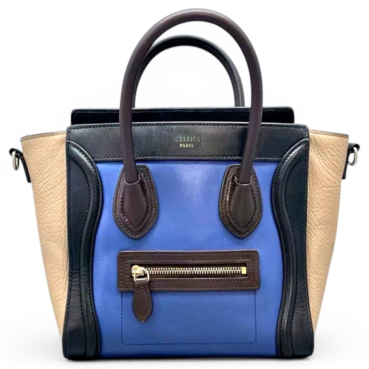 Nano Luggage leather tote
