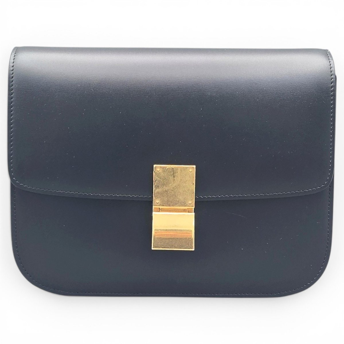 Classic leather handbag