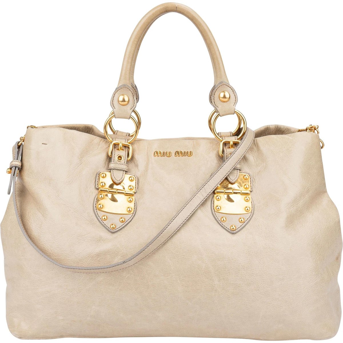 Vitello leather handbag