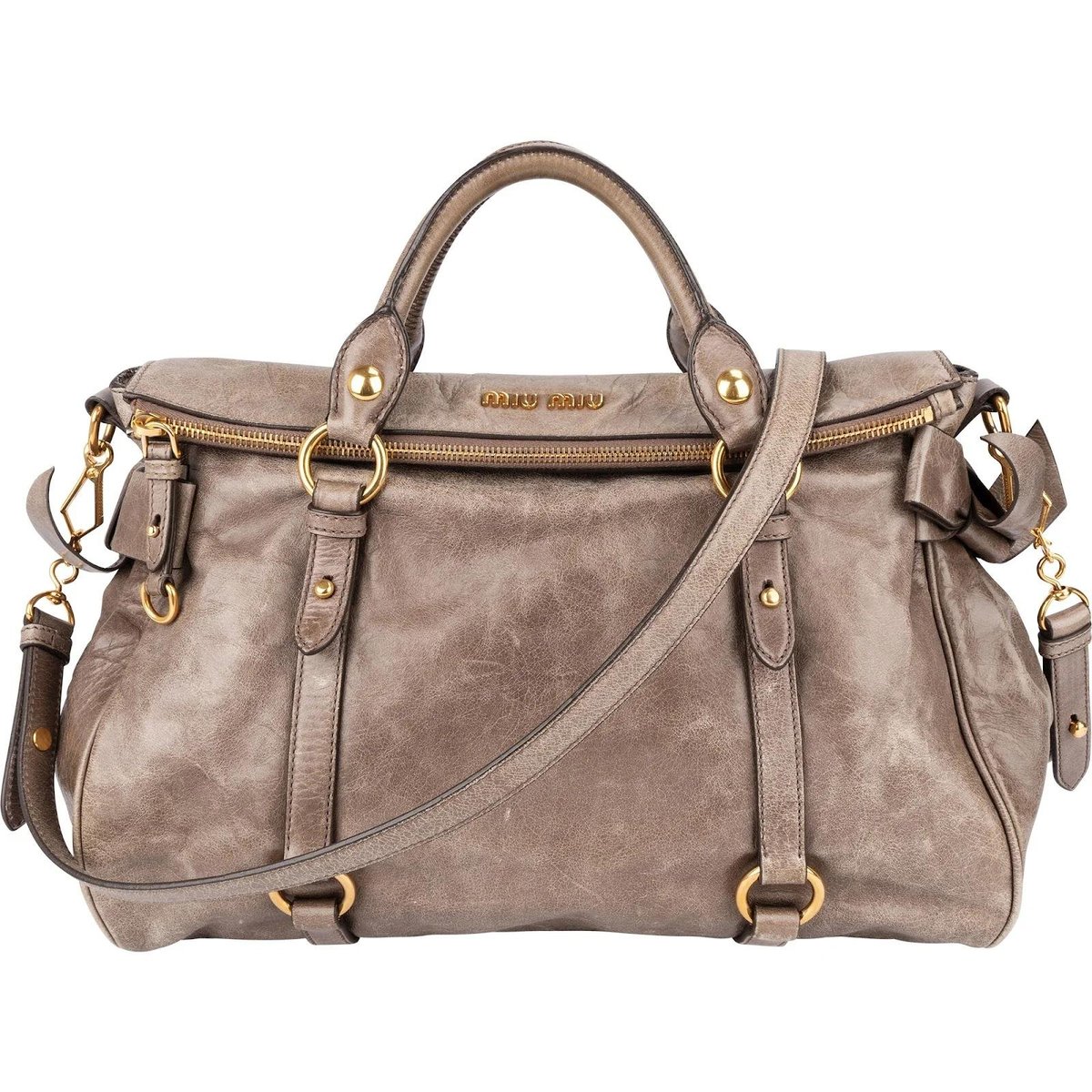 Vitello leather handbag