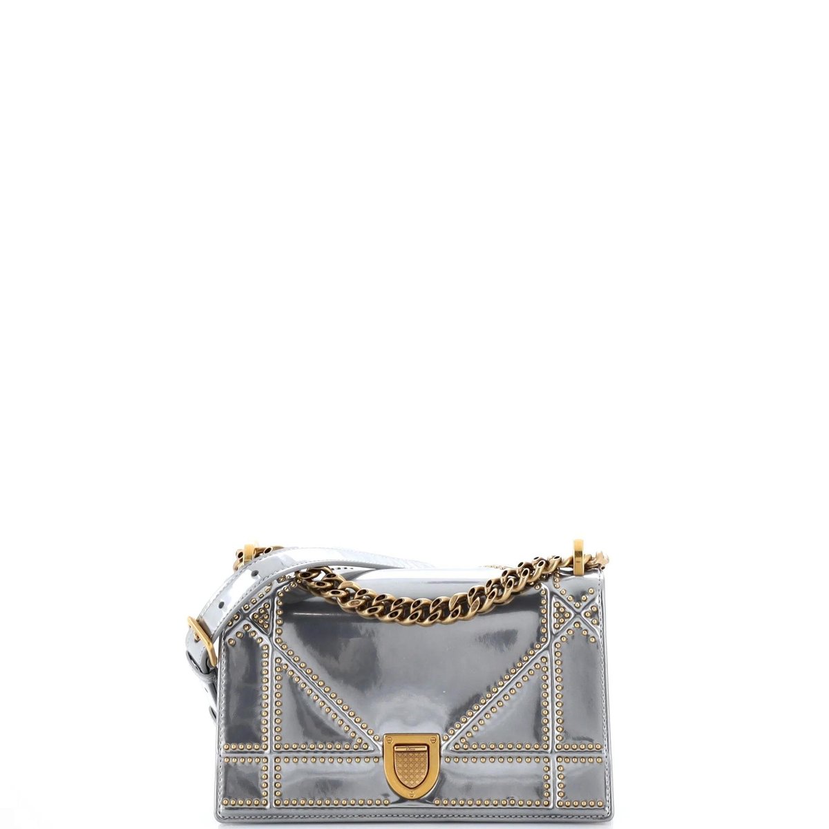 Patent leather crossbody bag