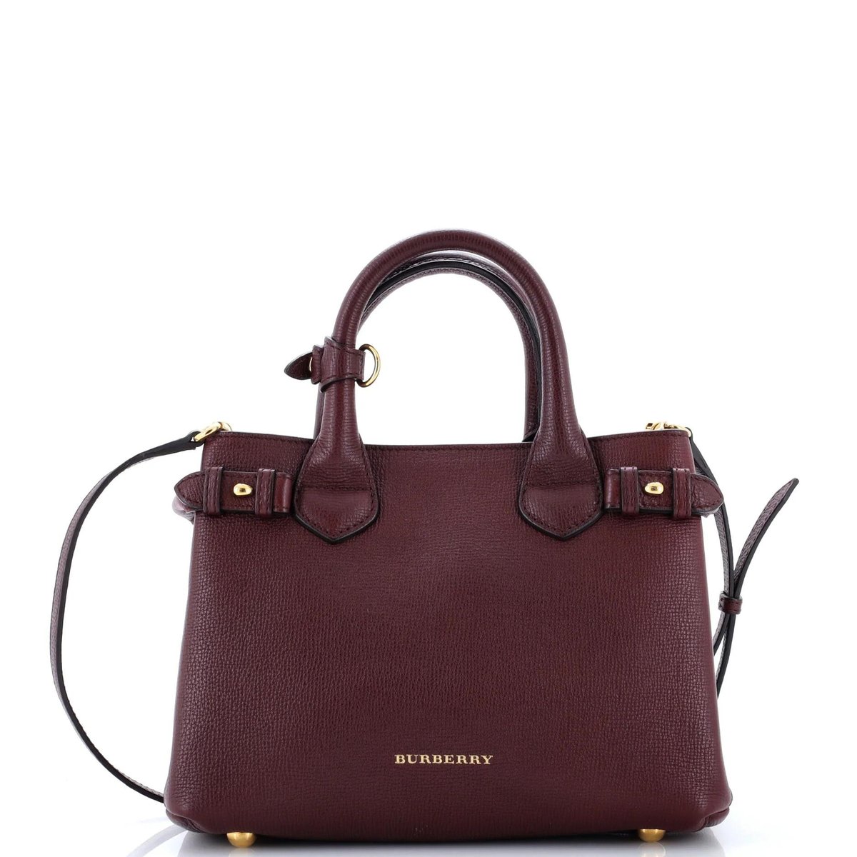 Leather tote