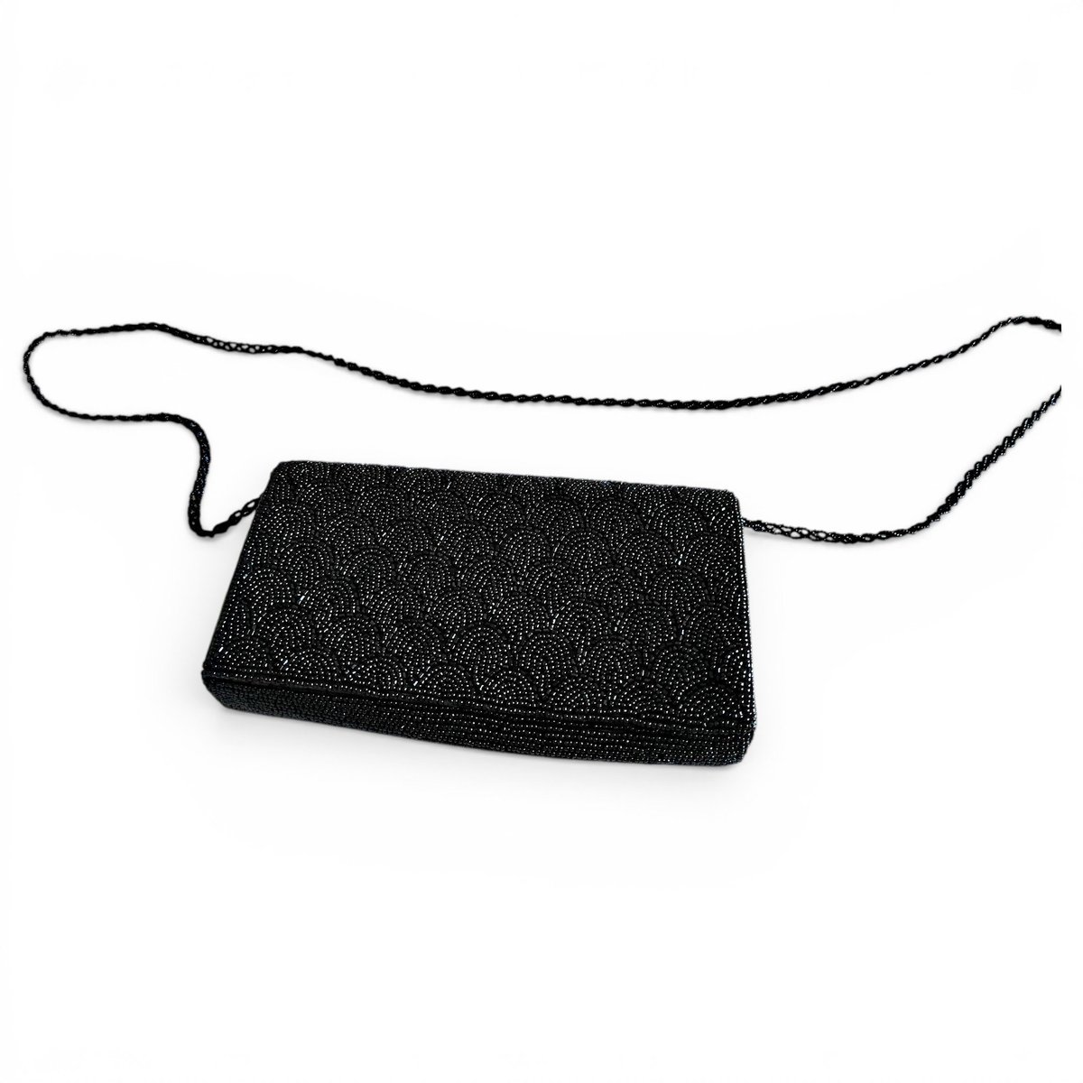 Glitter clutch bag
