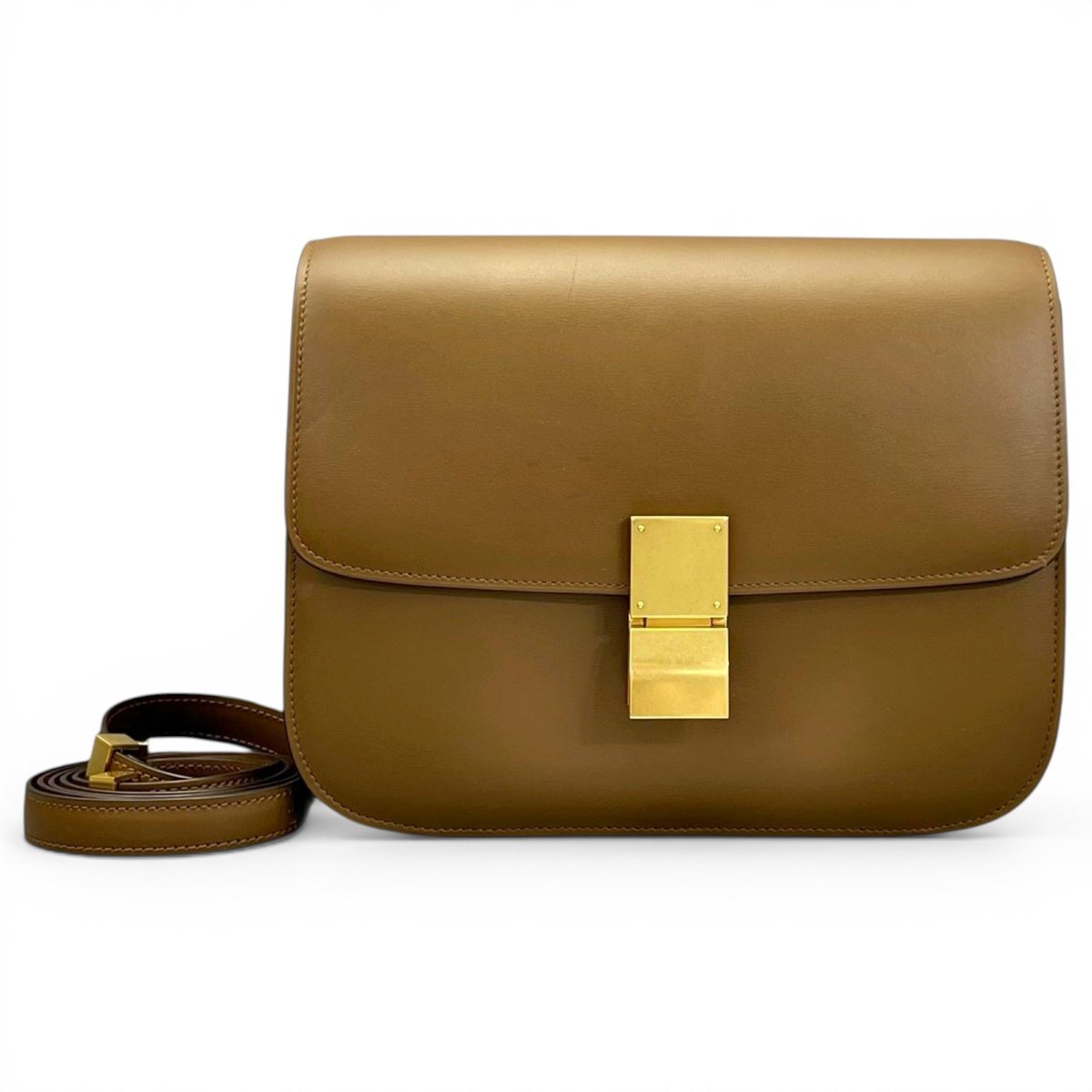 Classic leather handbag