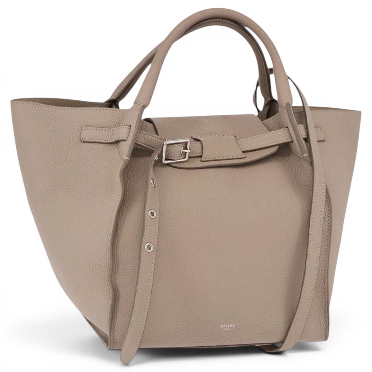 Big Bag leather handbag