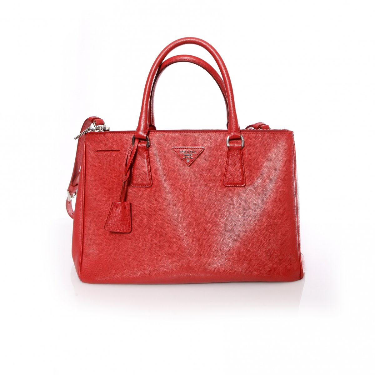 Galleria leather handbag