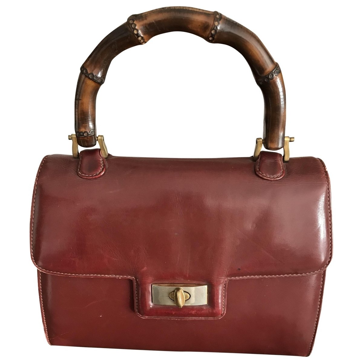 Dionysus Bamboo leather handbag
