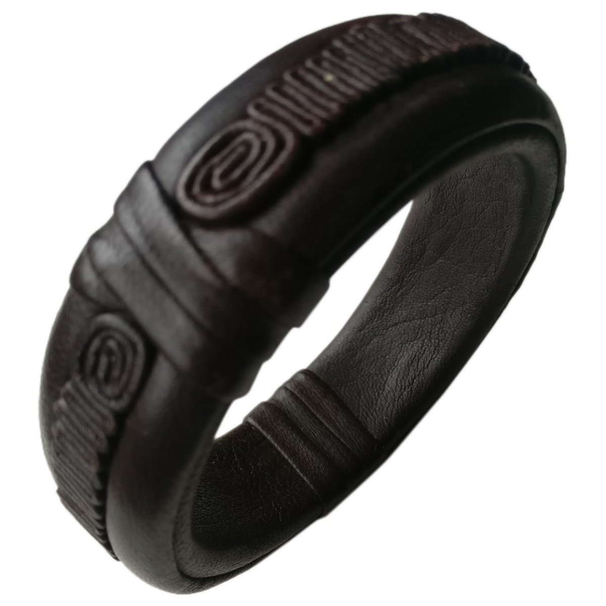 Manchette leather bracelet