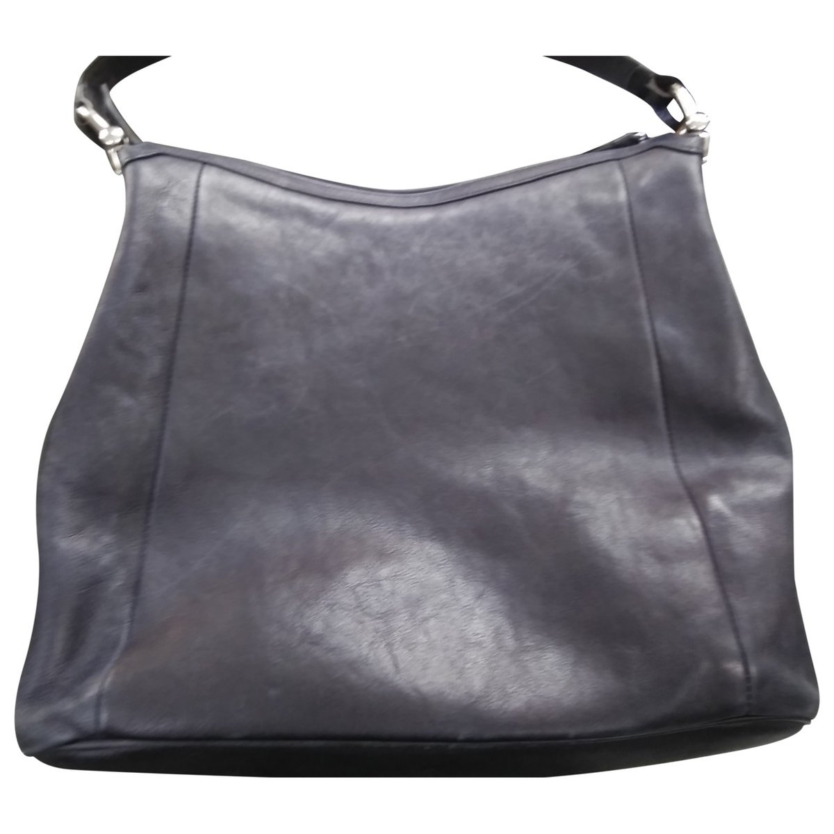 Bamboo leather handbag