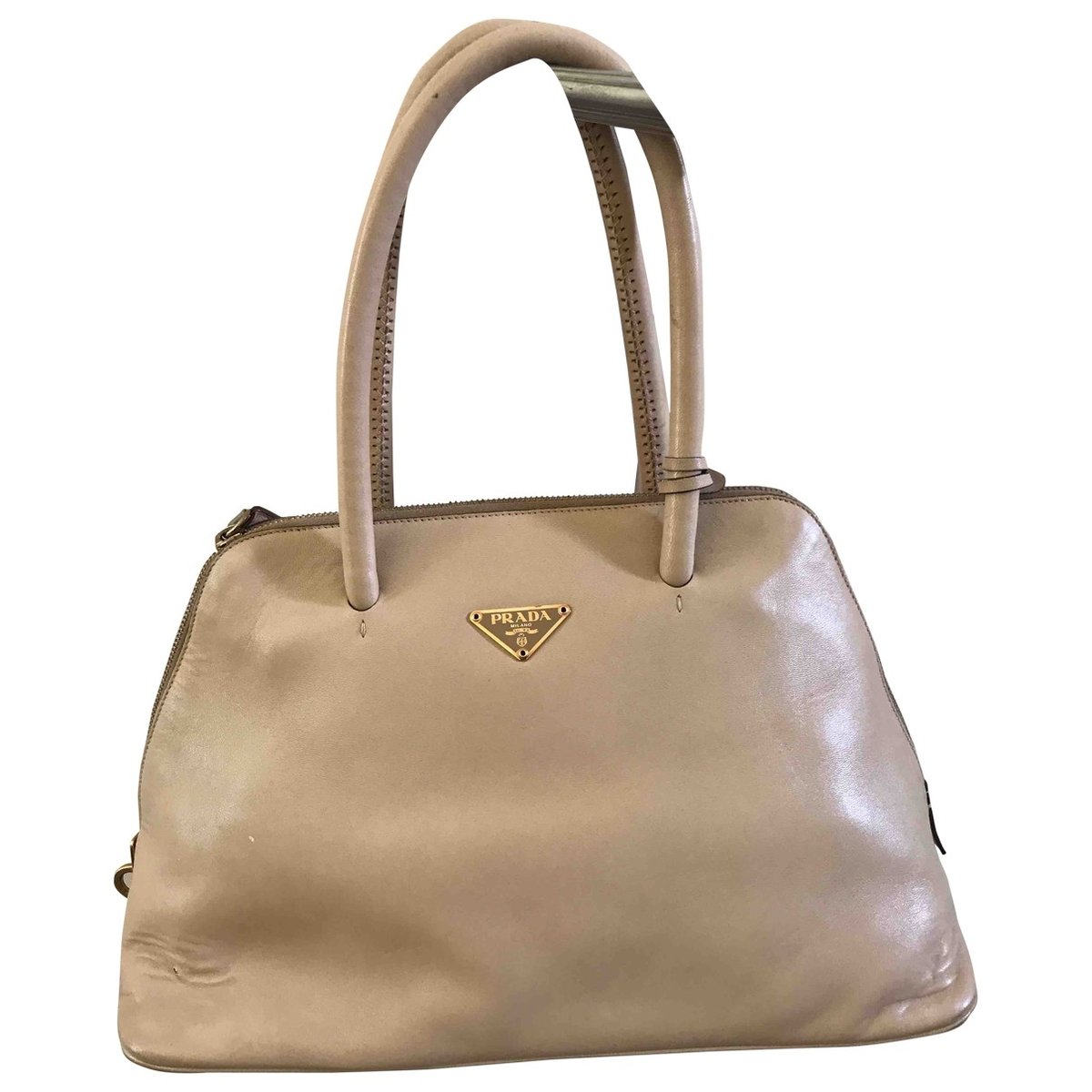 Promenade leather handbag