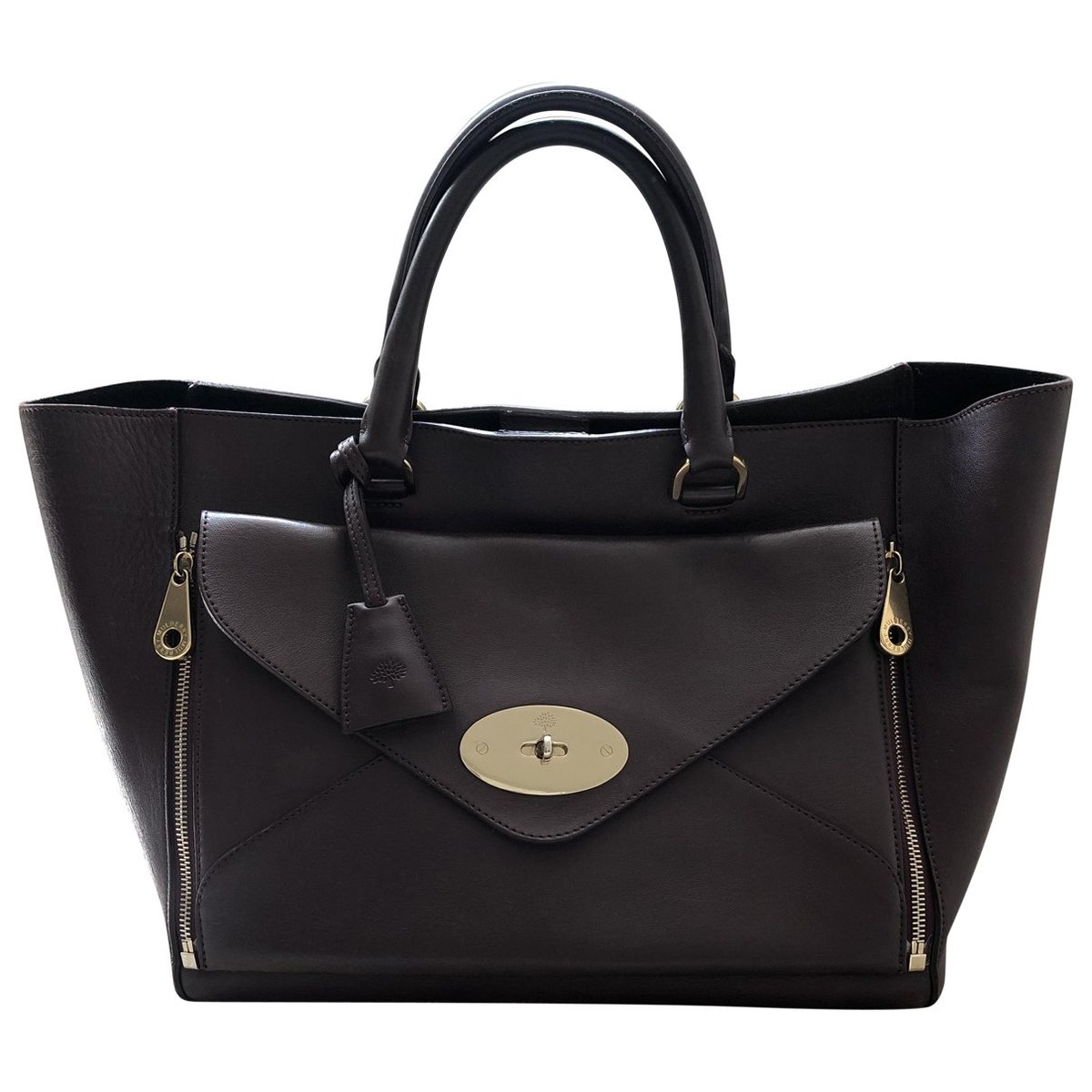 Willow leather tote