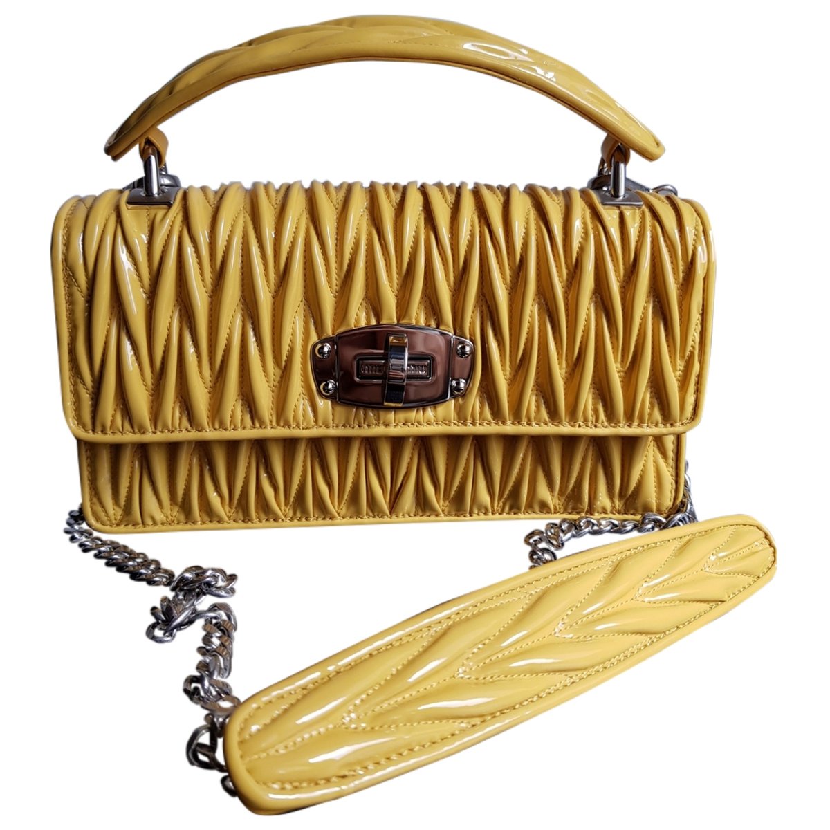 Cleo patent leather crossbody bag