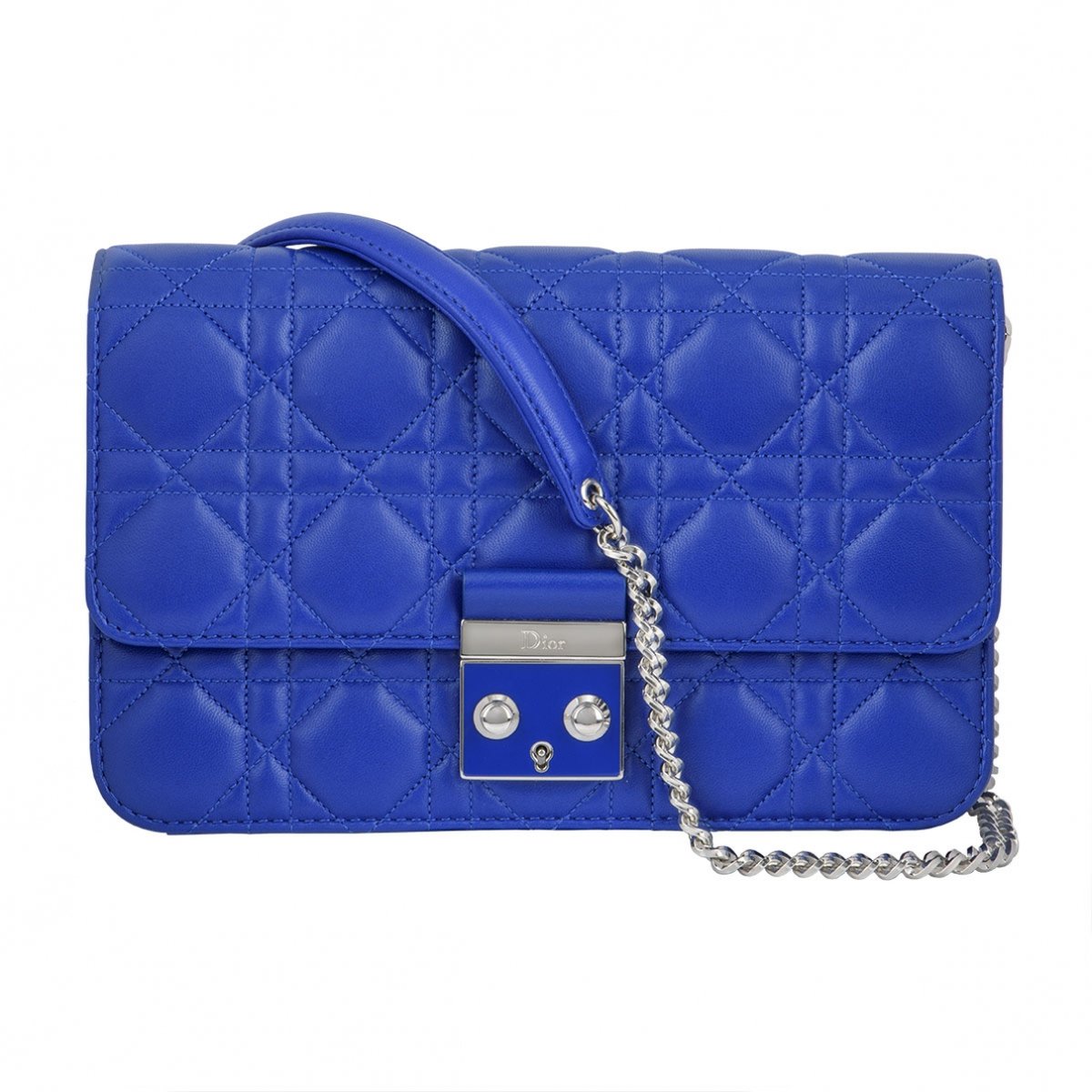 Miss Dior leather crossbody bag