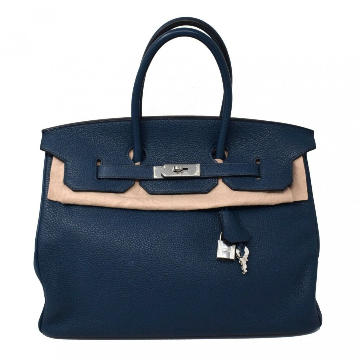 Birkin 35 leather handbag