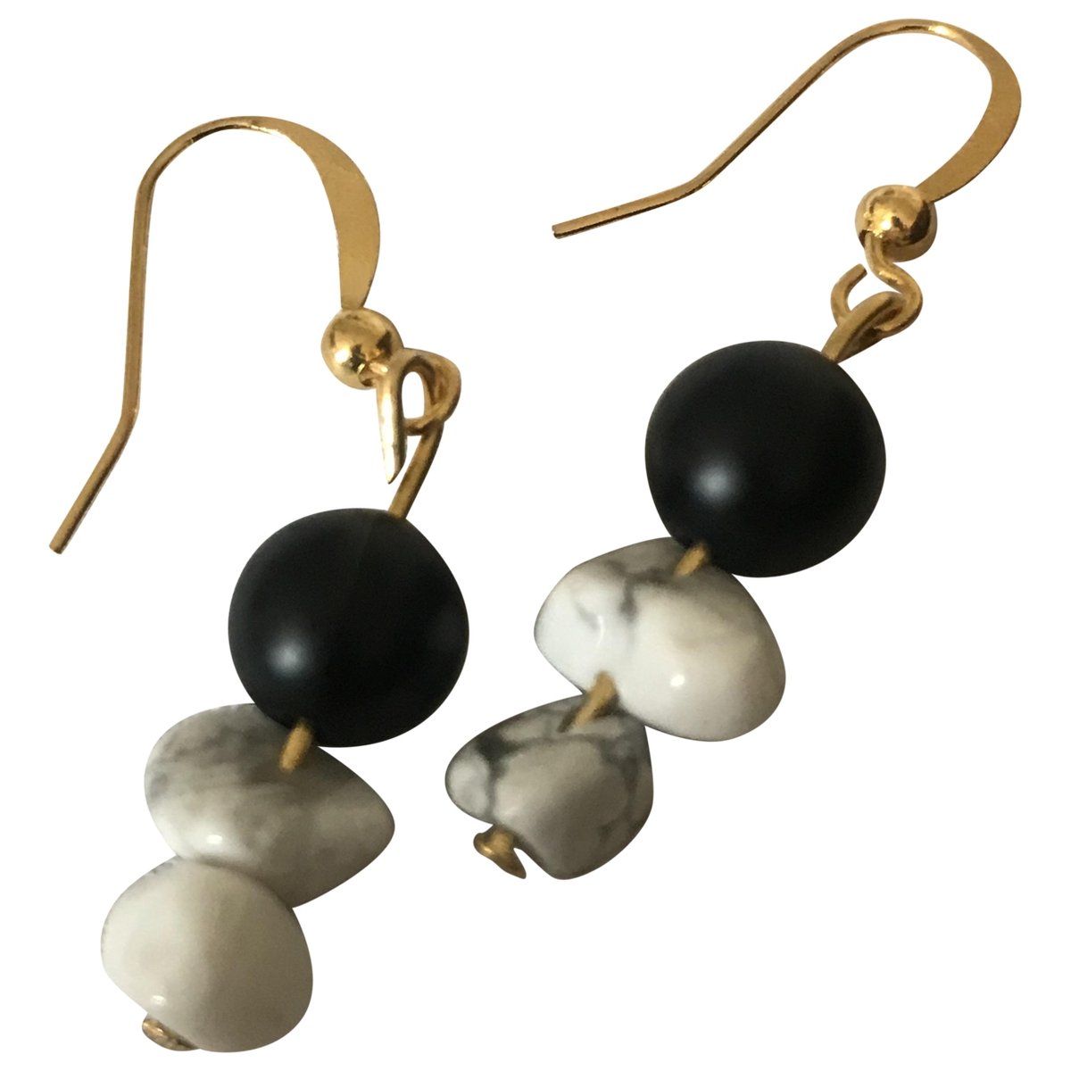 Onyx earrings