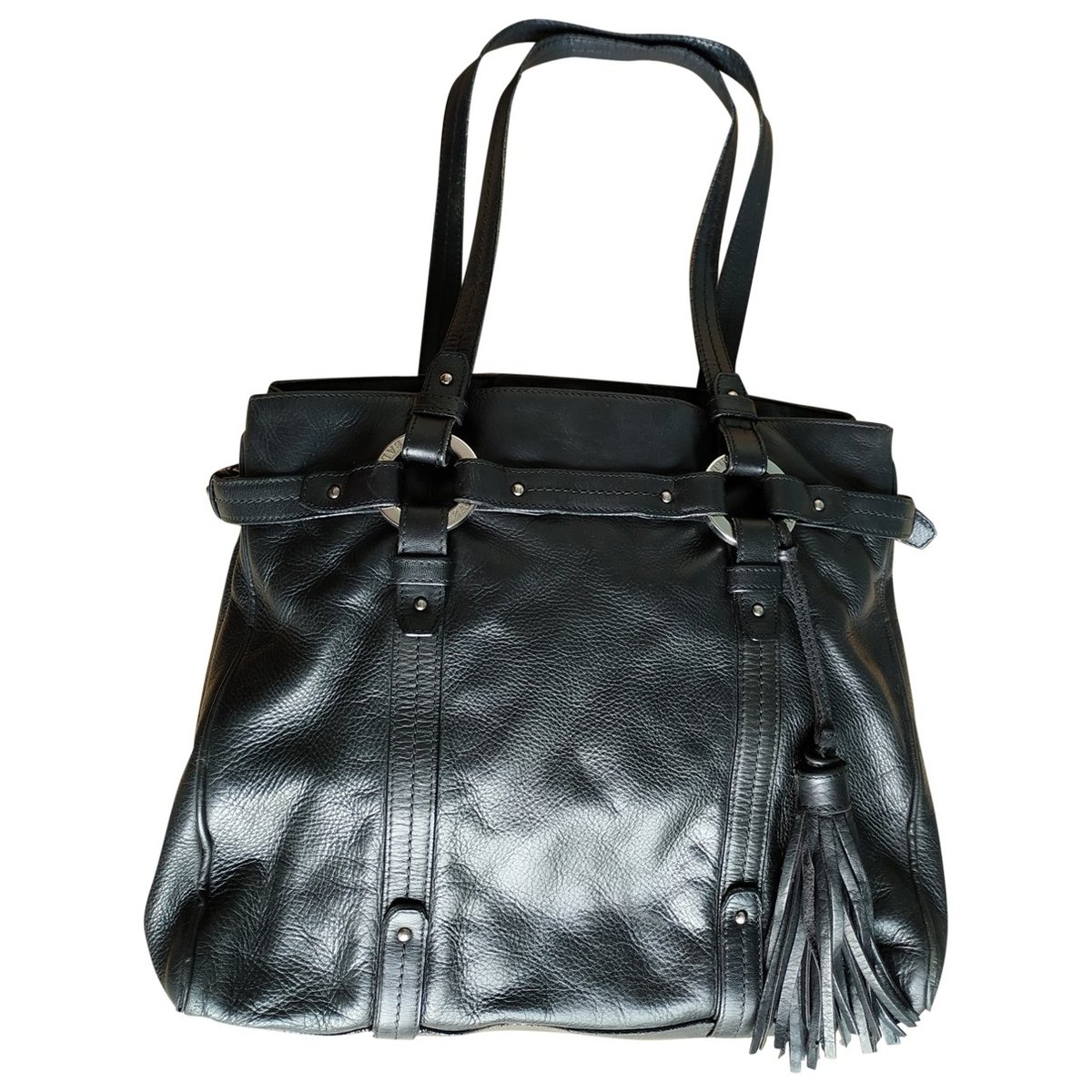 Leather handbag