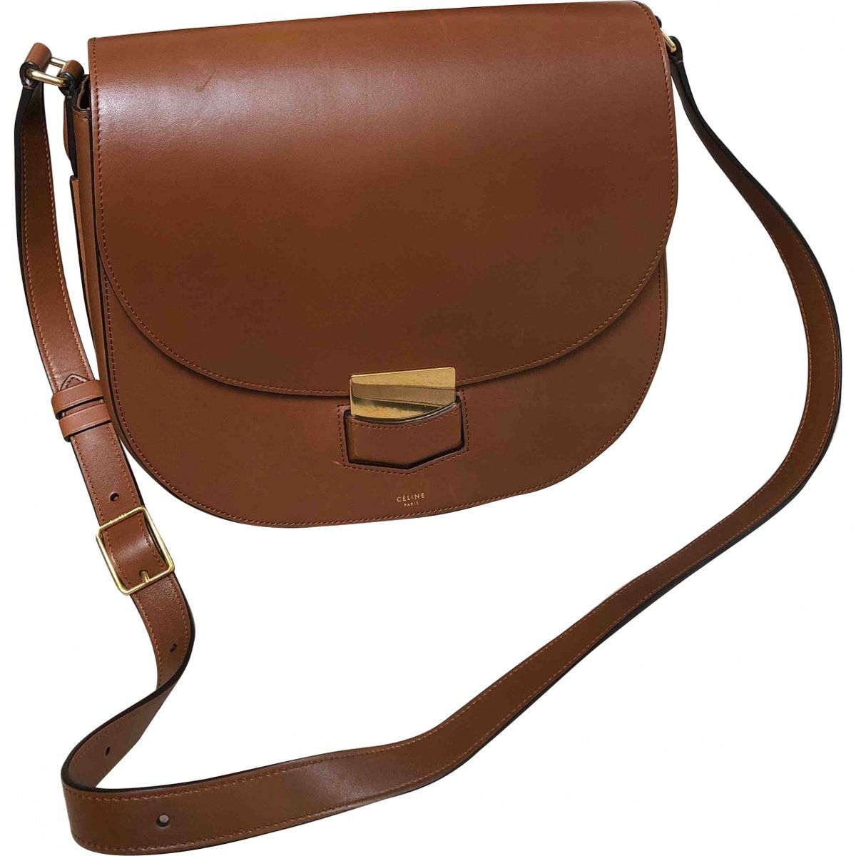 Classic leather handbag