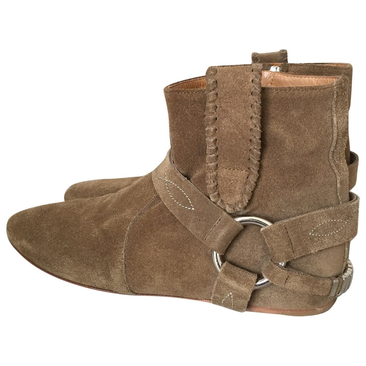Gaucho buckled boots