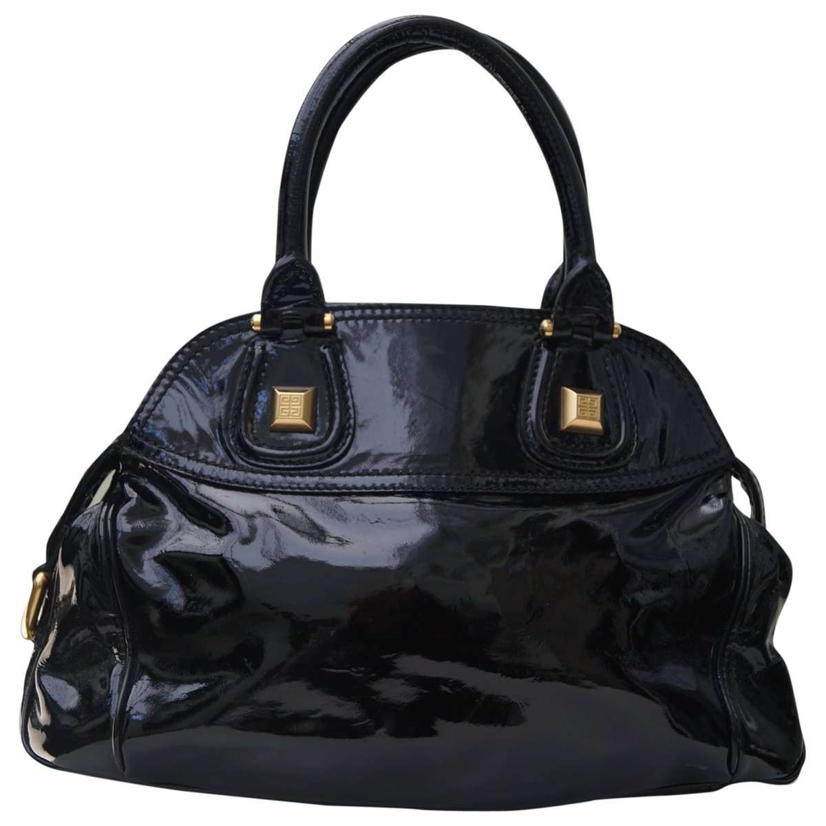 Nightingale patent leather handbag