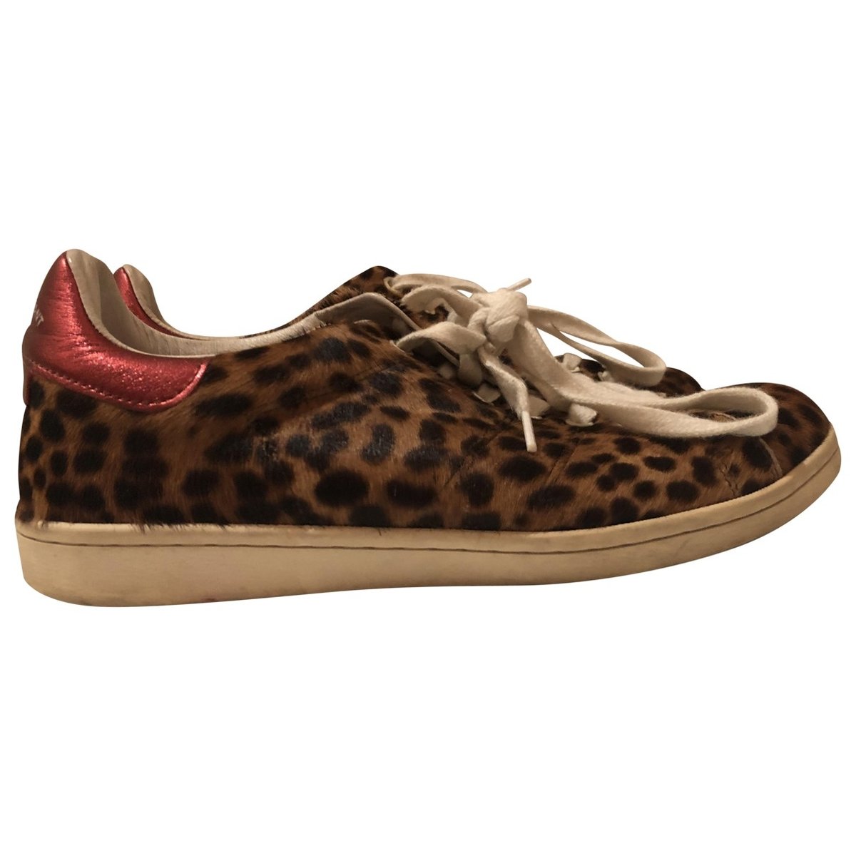 Bart pony-style calfskin trainers