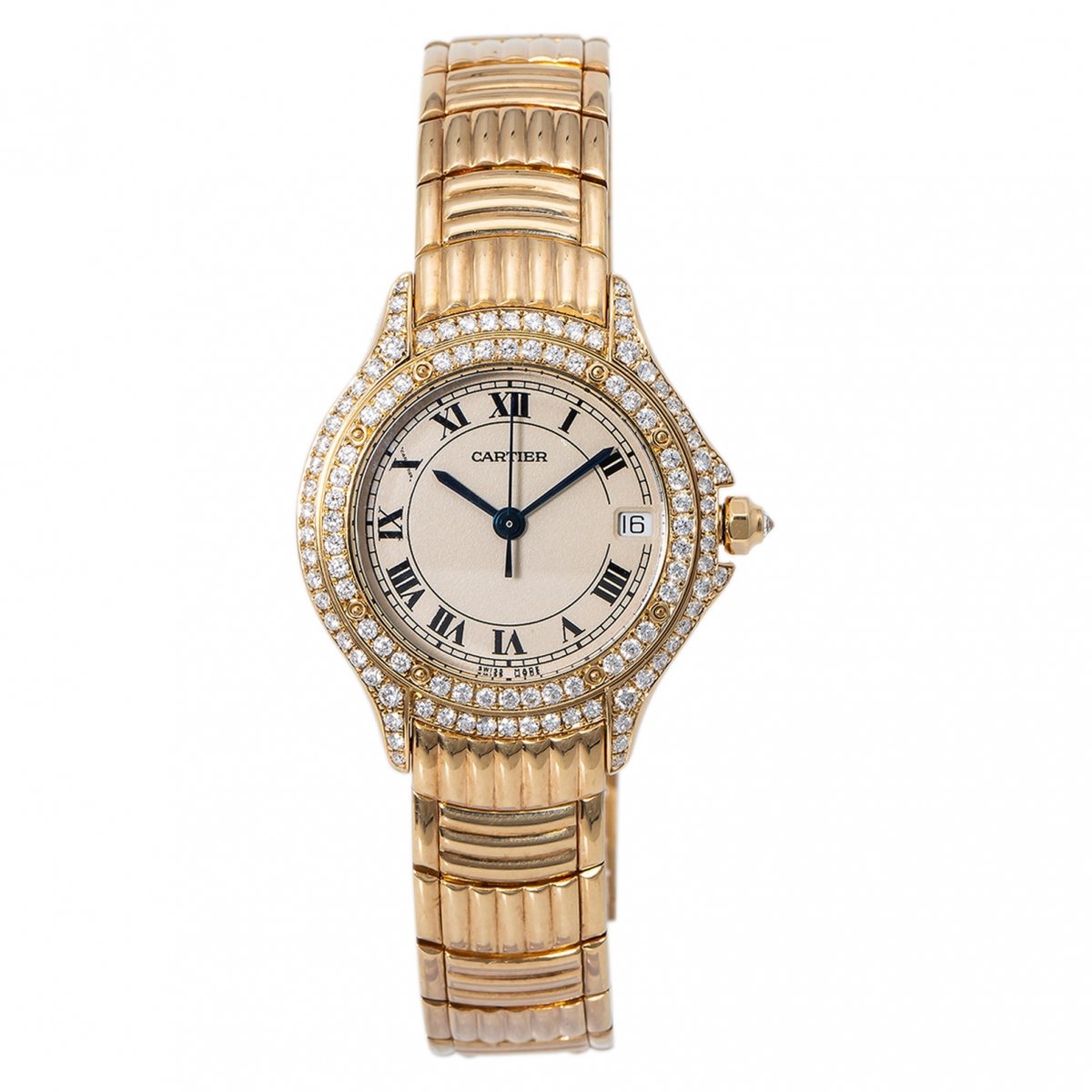 Cougar yellow gold watch