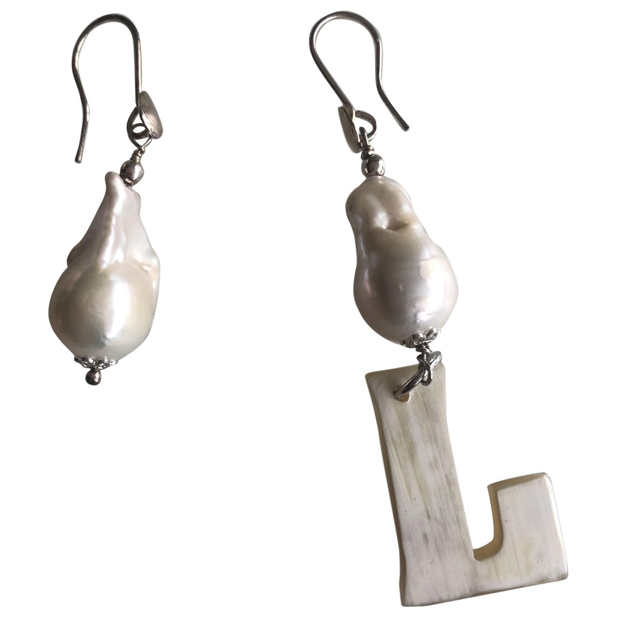 Motifs Lettres earrings