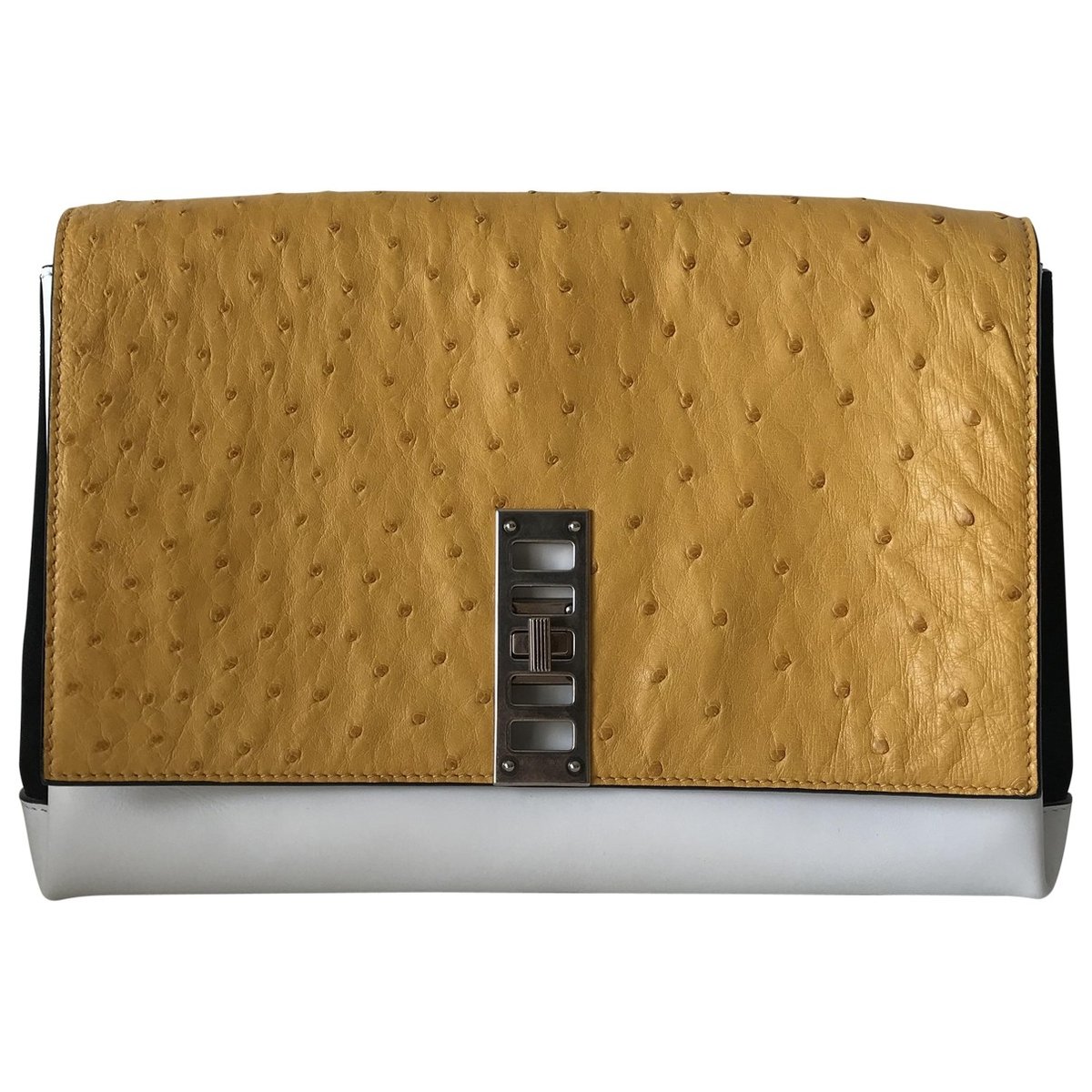 PS Elliot ostrich clutch bag