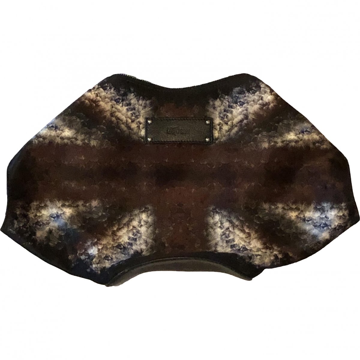 Manta cloth clutch bag
