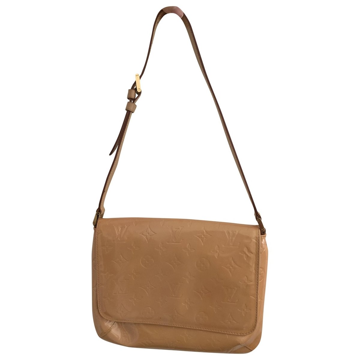 Thompson patent leather handbag