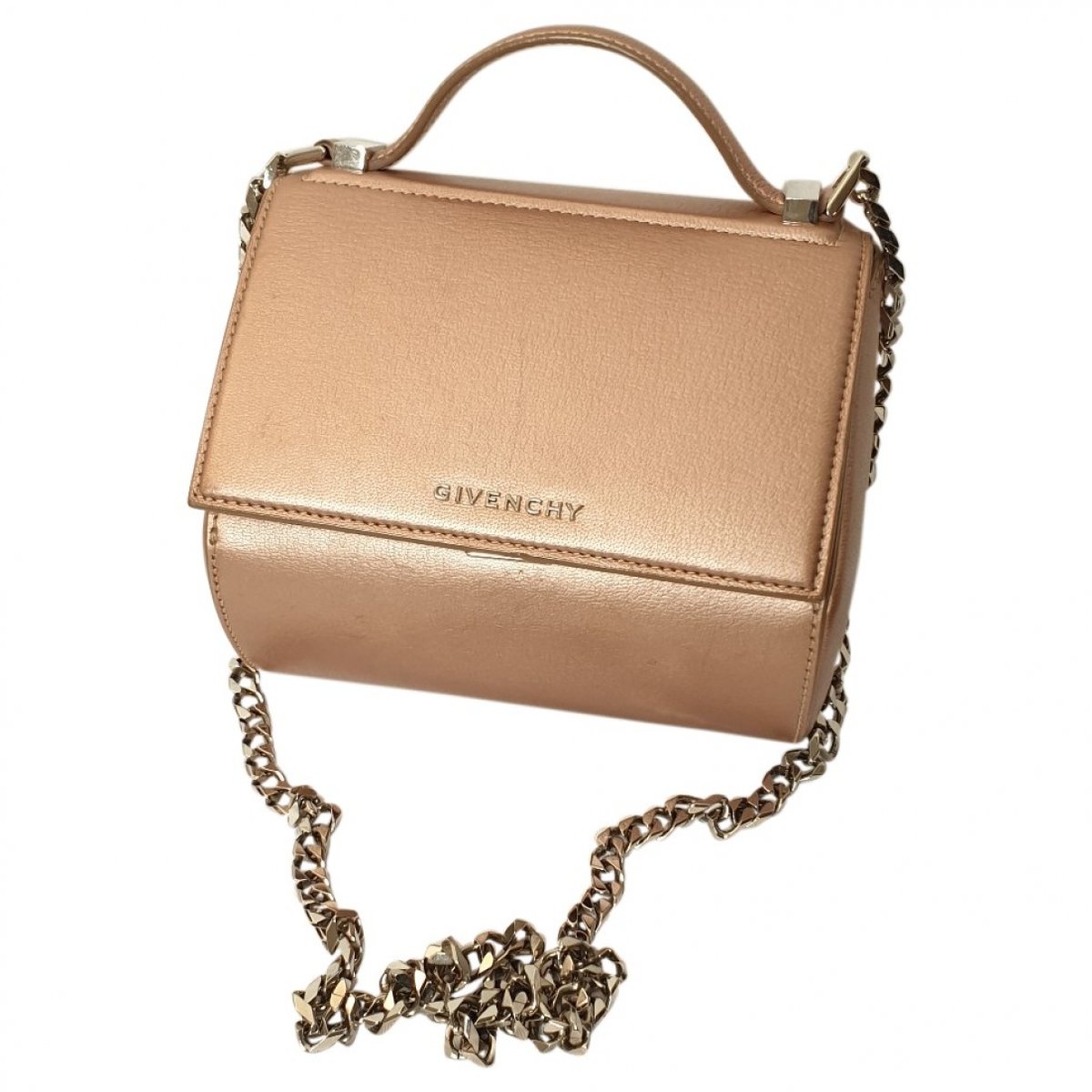 Pandora Box leather handbag