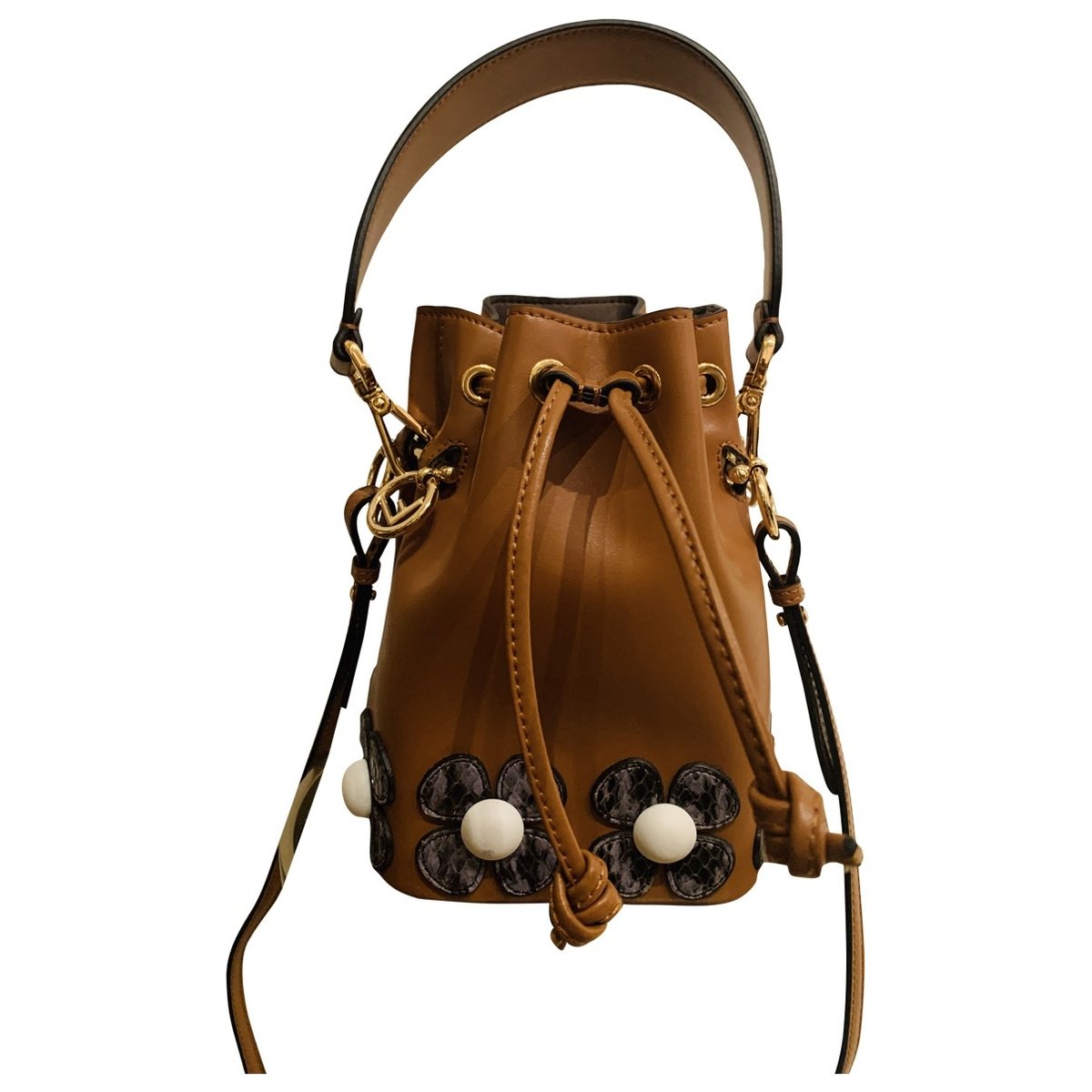 Mon Trésor leather handbag