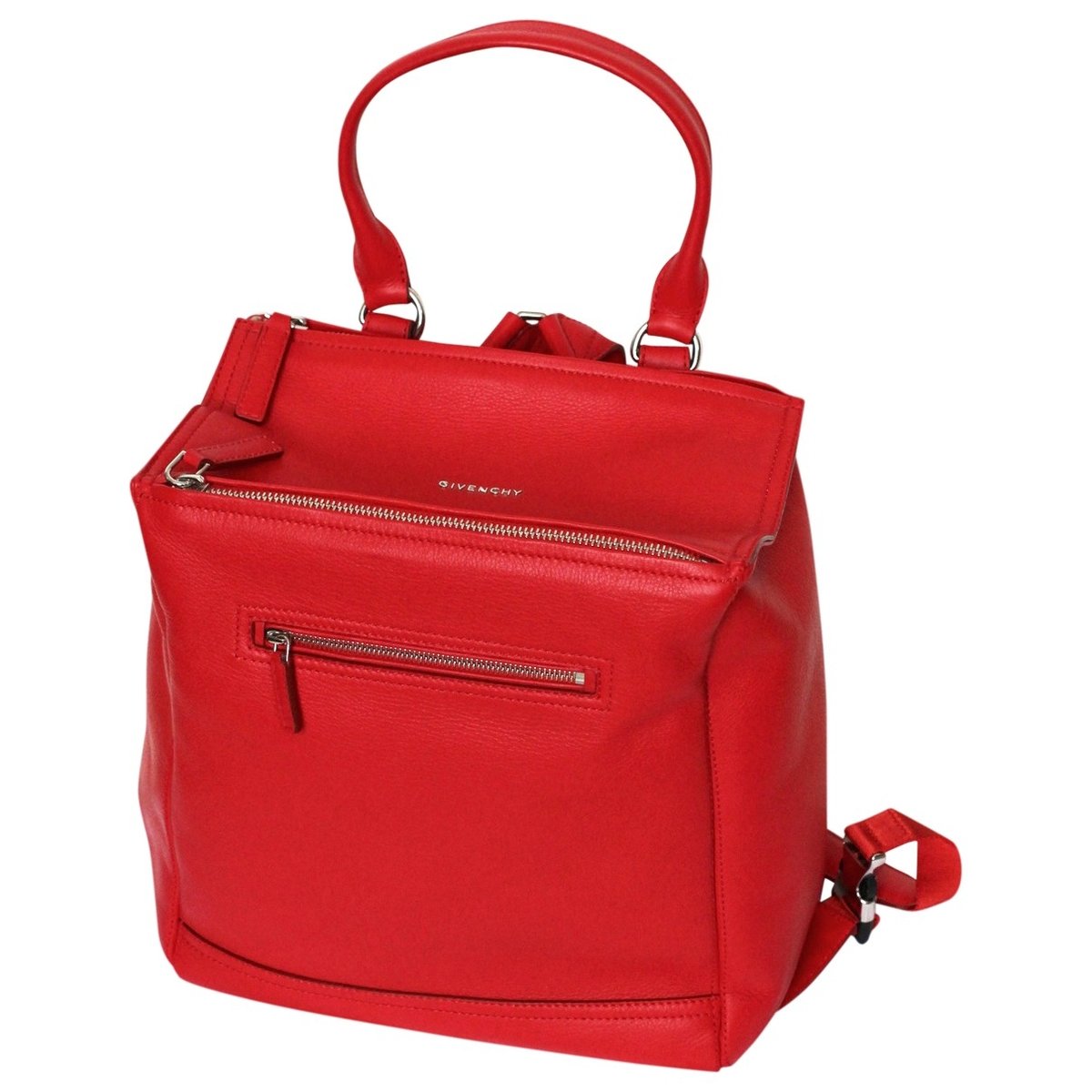Pandora Box leather backpack